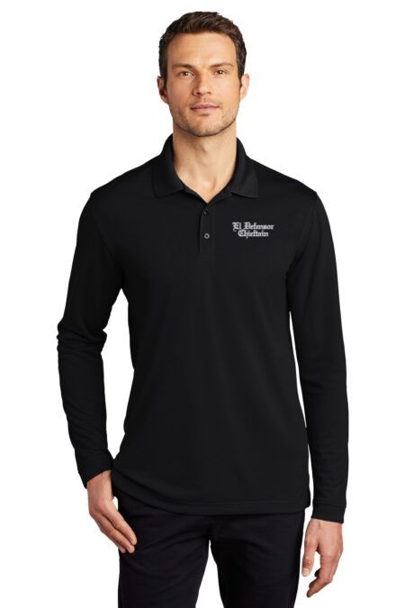 Port Authority® Dry Zone® UV Micro-Mesh Long Sleeve Polo K110LS